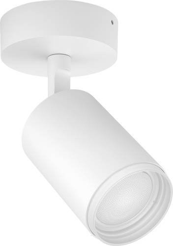 Philips Hue Fugato LED-Deckenstrahler White & Color Ambiance Weiß, GU10, 4.2W, RGBW, Durchmesser: 8.2 cm - Bild 1