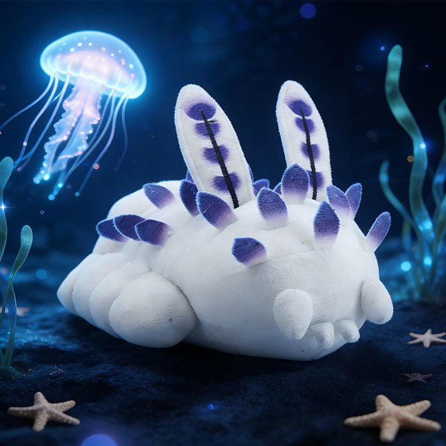 Molutian Druck Tiefsee Hase, Plüsch, 25 cm - Bild 1