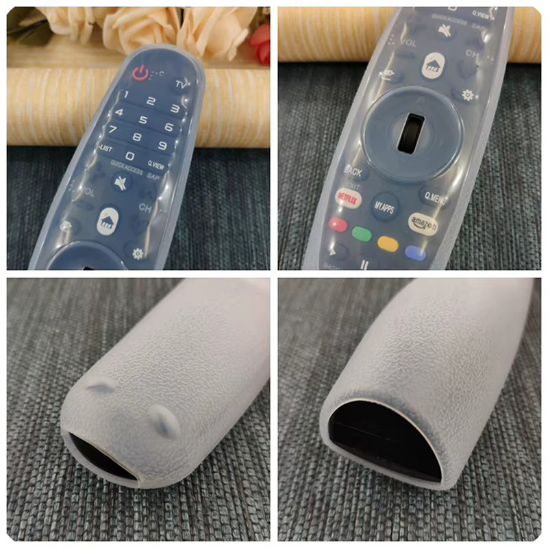 Wasserdichte Universal-Silikon-Schutzhülle für LG AN-MR600/650 TV-Fernbedienungen in Transparent - Bild 2