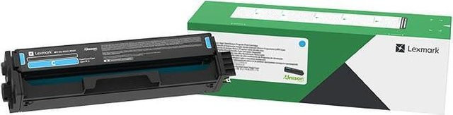 Lexmark Original Tonerkartusche Cyan 20N2HC0 für CS331dw CS331 CX331 Laserprinter mit 4500 Seiten Reichweite - Bild 1