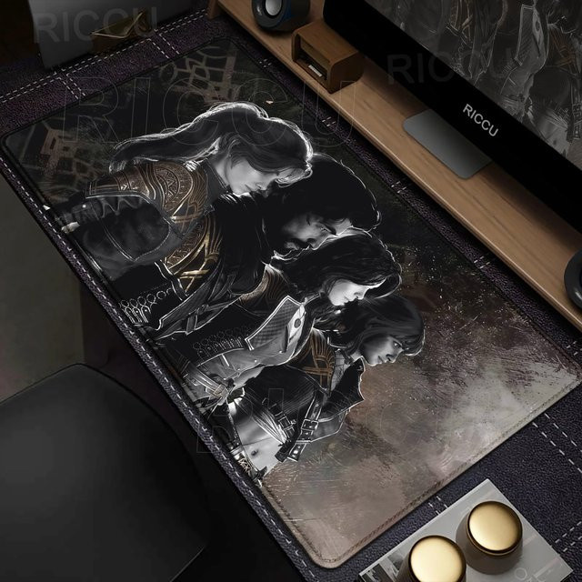 Riccu Clair Obscur Expedition 33 Gamer-Mauspad XXL, Schreibtischmatte Multicolor, B/T: 90 x 40 cm - Bild 1