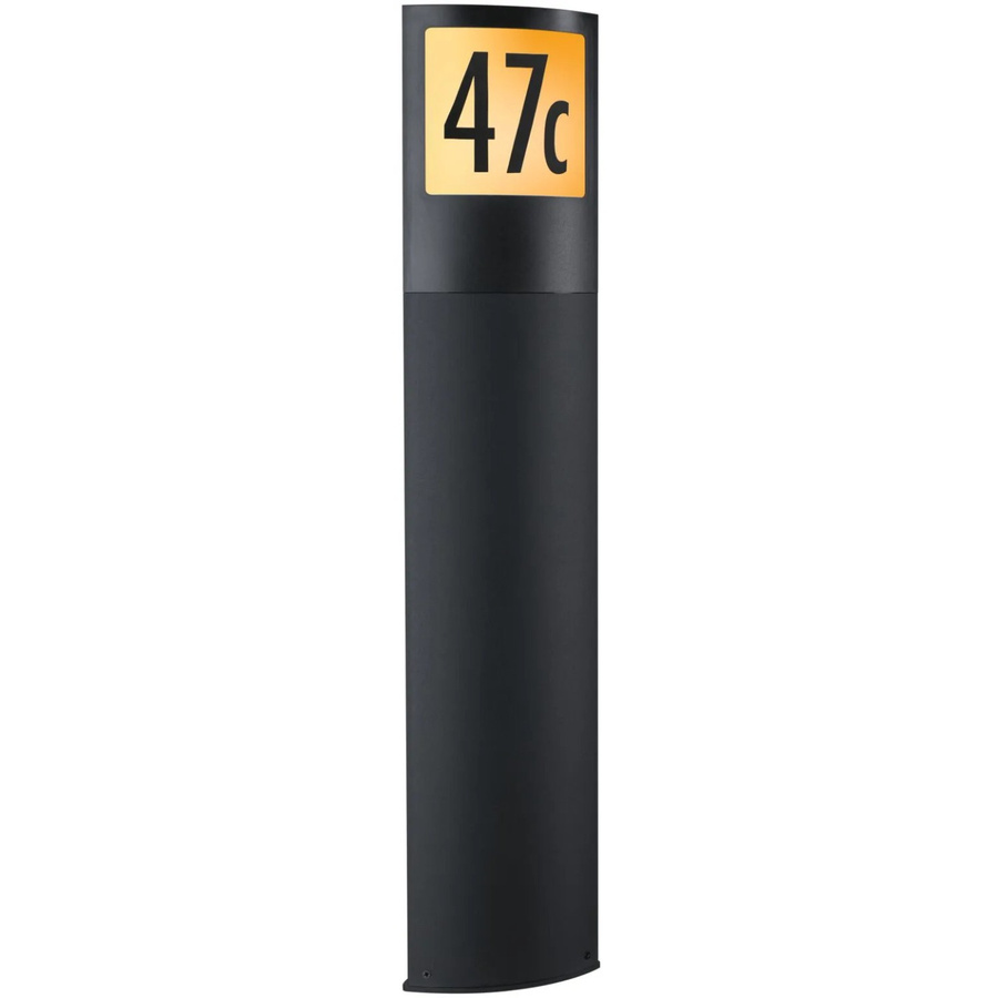Paulmann Padea LED-Outdoor-Pollerleuchte Anthrazit mit ZigBee, Bewegungsmelder und Dämmerungssensor, 8.5W, IP44 - Bild 2