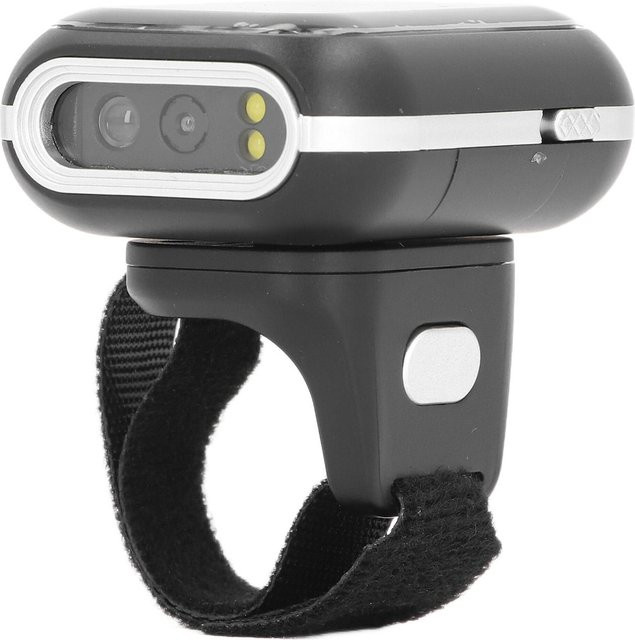 Painter Ring Barcode Scanner 2D Code Leser mit 2.4G Drahtlos und Bluetooth in Grau - Bild 1