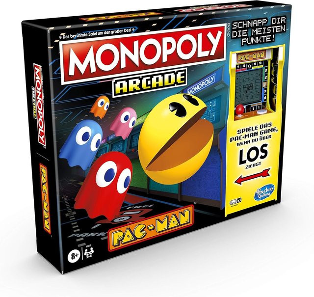 Hasbro Monopoly Arcade Pac-Man Brettspiel, ab 8 Jahren - Bild 1