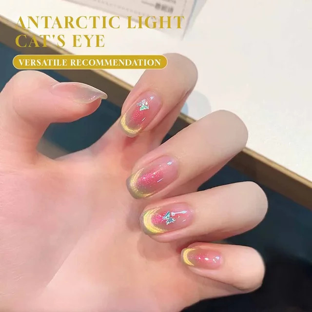 MIANEL Gel-Nagellack Nordlicht-Gold, 10 ml, schimmernd - Bild 1