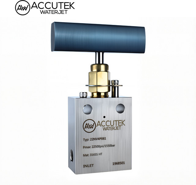 AW Nadelventil aus Edelstahl 316 für Ultrahochdruck bis 22500 psi (155 MPa) mit Autoklav-Innengewinde und NPT 1/4 3/8 1/2 für Panelmontage - Bild 1