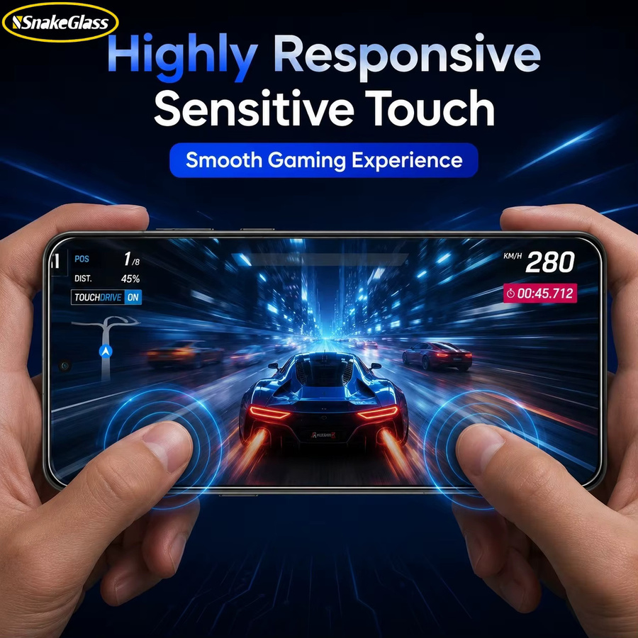 SnakeGlass HD-Hartglas Schutzfolie für OPPO Find X9Ultra X9s Pro X8Ultra X8s X5Lite X3Lite X2 Neo, transparent, kratzfest und anti-fingerabdruck - Bild 3