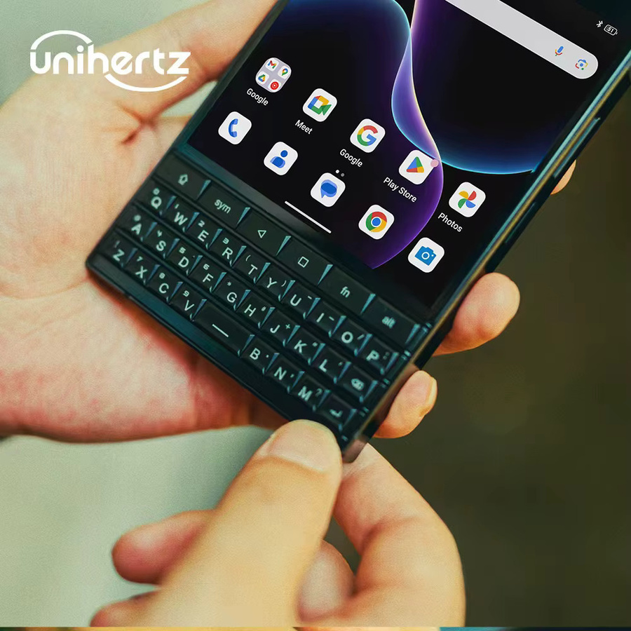 Unihertz Titan 2 Smartphone mit physischer QWERTY-Tastatur, Android 15, 5G, Schwarz - Bild 3