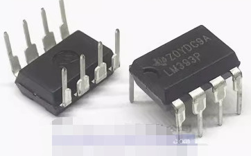 100 Stück LM393P LM393N DIP8 Komparator-Chips in Schwarz - Bild 1