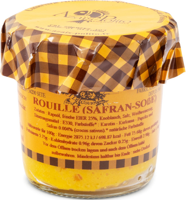 Azaïs-Polito Rouille Sétoise Safran-Soße 85 g - Bild 1