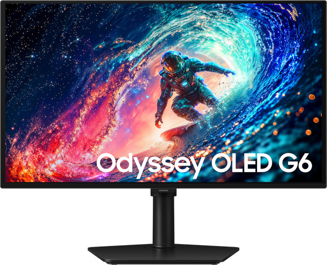 Samsung Odyssey OLED G6 G61SH Gaming-Monitor, 27 Zoll, Schwarz, QHD, QD-OLED, 240 Hz - Bild 1
