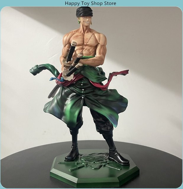 Bandai One Piece Roronoa Zoro Post Timeskip, Anime Figur Statue, 27 cm - Bild 1