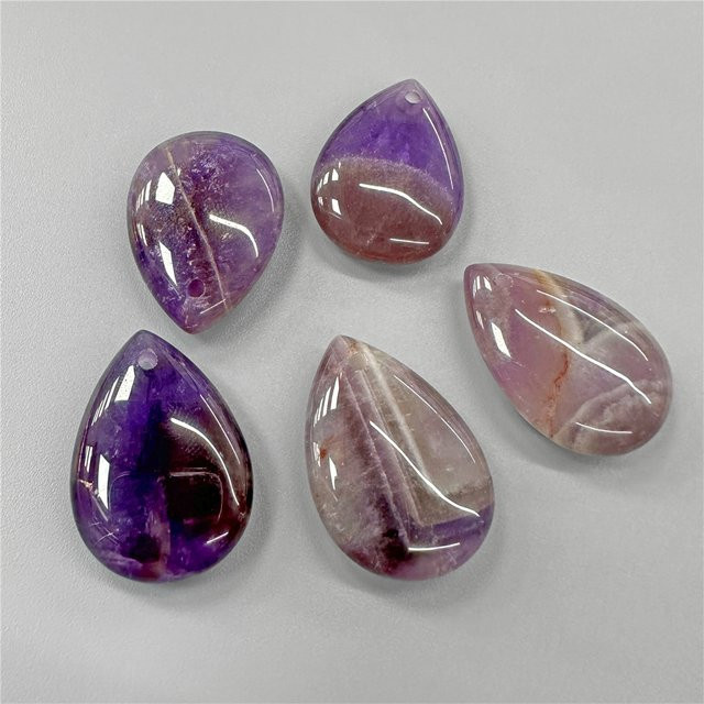 vinswet Anhänger Amethysten, Apatit, Howlith, Waterdrop, Bunt, Unisex - Bild 1