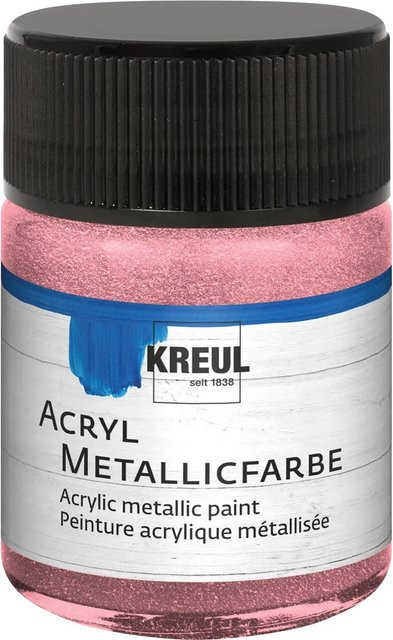 Kreul Acrylfarbe Metallic Rosa 50 ml - Bild 1