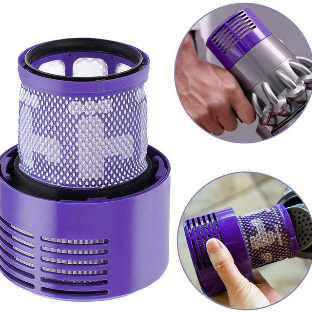 Dyson V10 US-Version Waschbarer HEPA Ersatzfilter in Purple - Bild 1