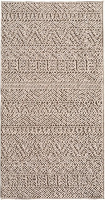 Ayyildiz Flachgewebeteppich Helix in Beige mit modernem Design, Breite: 80 cm, Länge: 150 cm - Bild 1