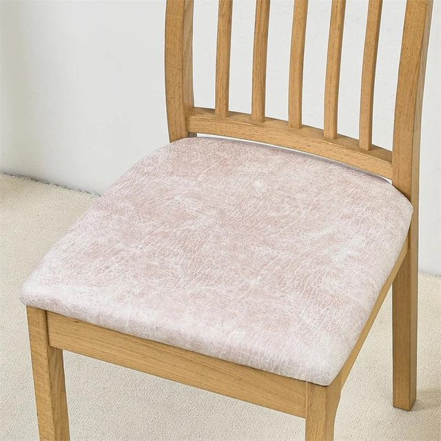 Bestbags Elastische Stuhlbezüge aus Stretch-Spandex in Pink für Esszimmerstühle - Bild 1