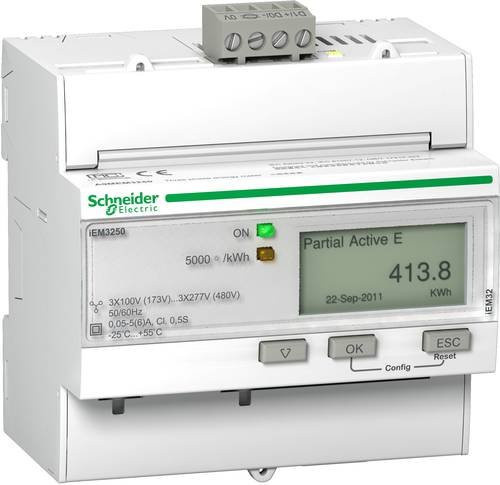 Schneider Electric A9MEM3250 E-Zähler digital in Weiß - Bild 1