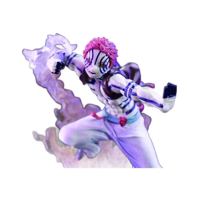Bandai Akaza Anime Figur aus Dämon Slayer, mehrfarbige PVC Actionfigur für Sammler, Höhe: 18 cm - Bild 3