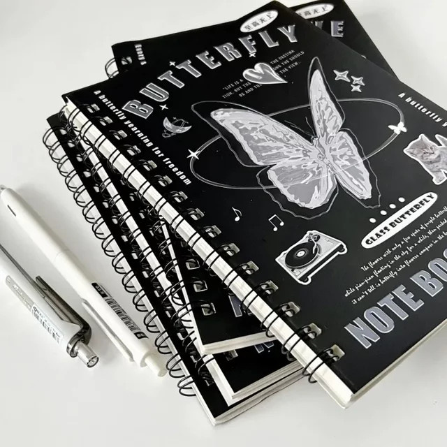 Pelsone Notizbuch A5 mit Softcover und linierten Seiten, 50 Blatt, Mehrfarbig - Bild 1