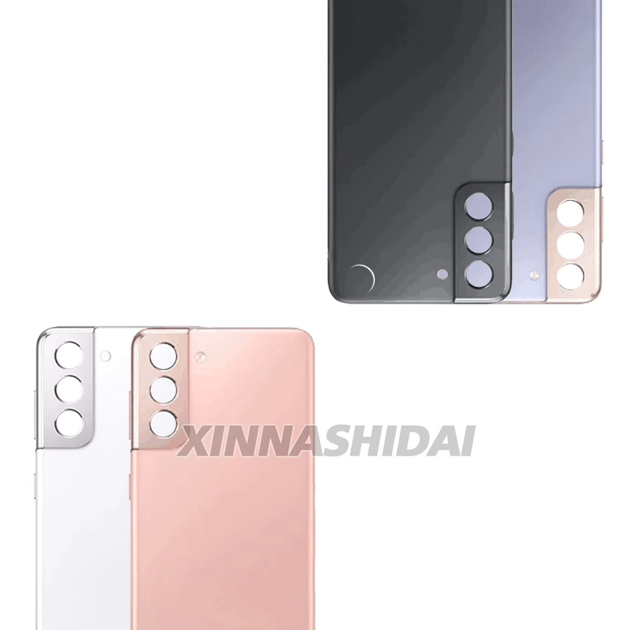 Samsung Galaxy S21 Ersatzgehäuse mit Kameralinse in Schwarz - Bild 3