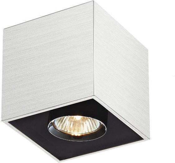Bruck Cranny Spot Mono C-Chrom matt Wandleuchte aus Metall in Silber mit verstellbarem Glasaufsatz und GU5.3 Fassung - Bild 1