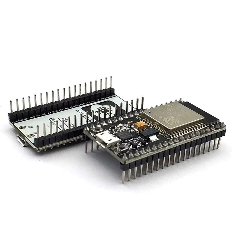 SZEKS ESP32 ESP-32 Entwicklungsboard mit CP2102 Dual-Core-Funkmodul WiFi und Bluetooth in Schwarz mit USB-C Anschluss - Bild 2