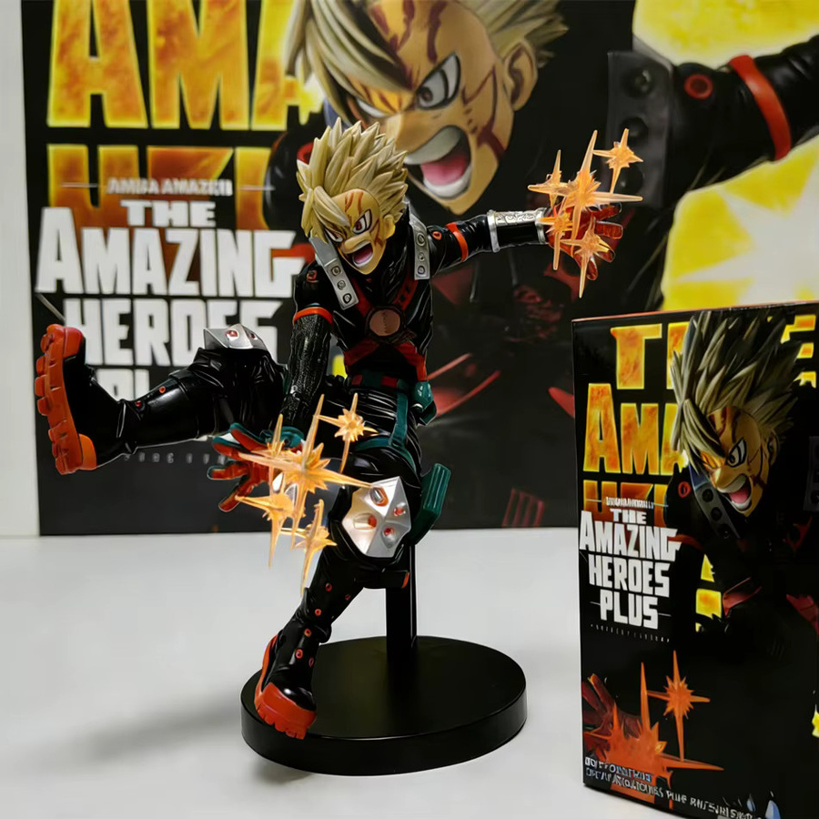 Bandai My Hero Academia Deku Bakugou Katsuki Actionfiguren, Kunststoff, Bunt / Mehrfarbig - Bild 4