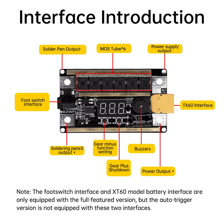 ANENG GX591 Intelligenter CNC-Punktschweißer 12V mit 99 Einstellungen, Tragbares DIY-Kit für 18650 Lithium-Ionen-Batterien - Bild 3