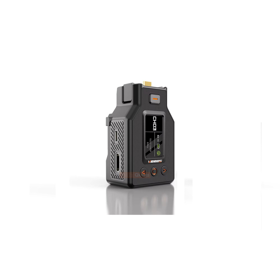 vrriis HD 500m Kabelloser HDMI-Extender Video-Sender und -Empfänger in Schwarz für DJI Osmo Pocket 3 und 4 UVC Videoaufnahme und Live-Streaming - Bild 2