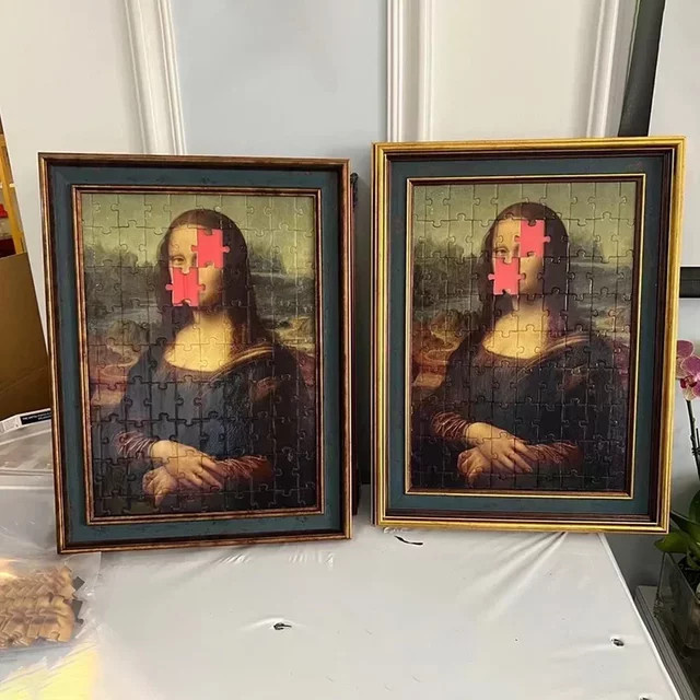 ZQION Mona Lisa 2 Zauberer Puzzle, Deluxe - Bild 1