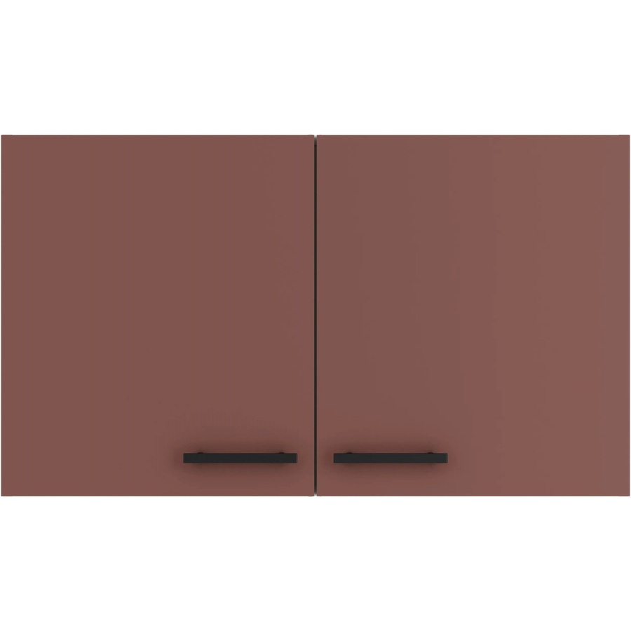 OPTIFIT Nizza407 Küchen-Oberschrank in Rostrot mit modernem Design und melaminbeschichteter Oberfläche, Breite: 100 cm - Bild 2