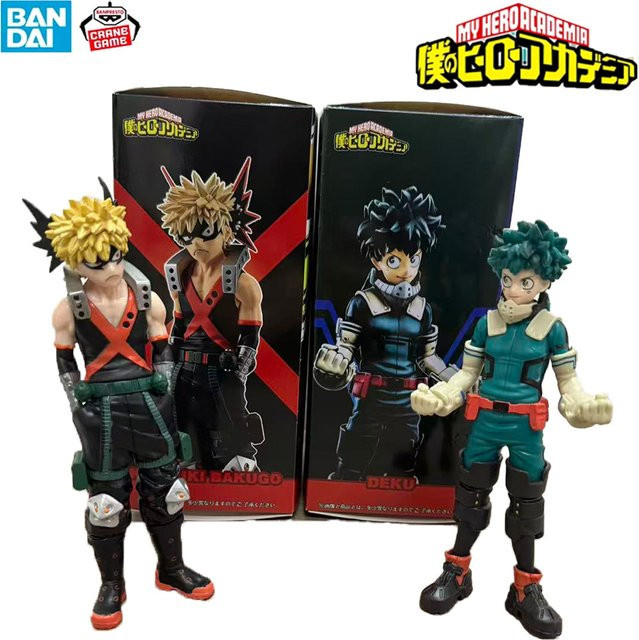 Bandai My Hero Academia Izuku Midoriya Katsuki Bakugo Figur, Sammlerpuppe - Bild 1