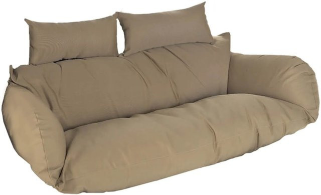 Home Deluxe Sitzkissen für Hängesessel Twin in Beige aus Polyester - Bild 1
