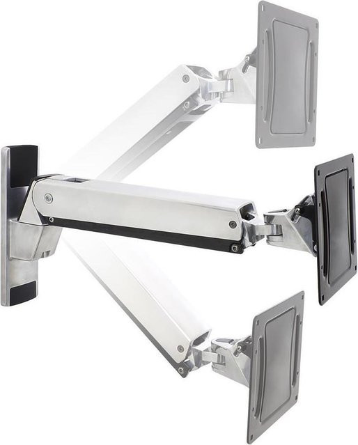 Ergotron Interactive Arm VHD Wandhalterung für LCD-Displays in Silber und Schwarz, Bildschirmgröße: 30-60 Zoll, VESA-Montageschnittstelle: 200 x 100 mm - Bild 1