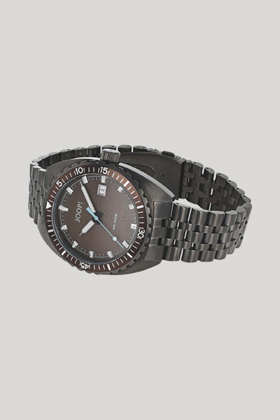Joop! Armbanduhr Edelstahl, Schwarz, Analoguhr, Herren - Bild 3