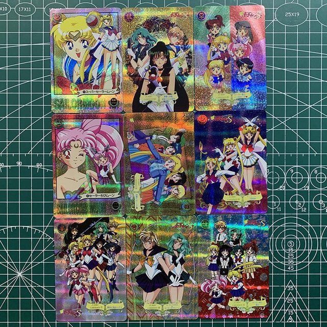 Yiran toy 1 Sailor Moon Sammelkarte Anime 9-teiliges Set - Bild 1