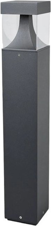 Lucande LED Außenleuchte Egon in Schwarz aus Aluminium, modern und spritzwassergeschützt (IP54)
