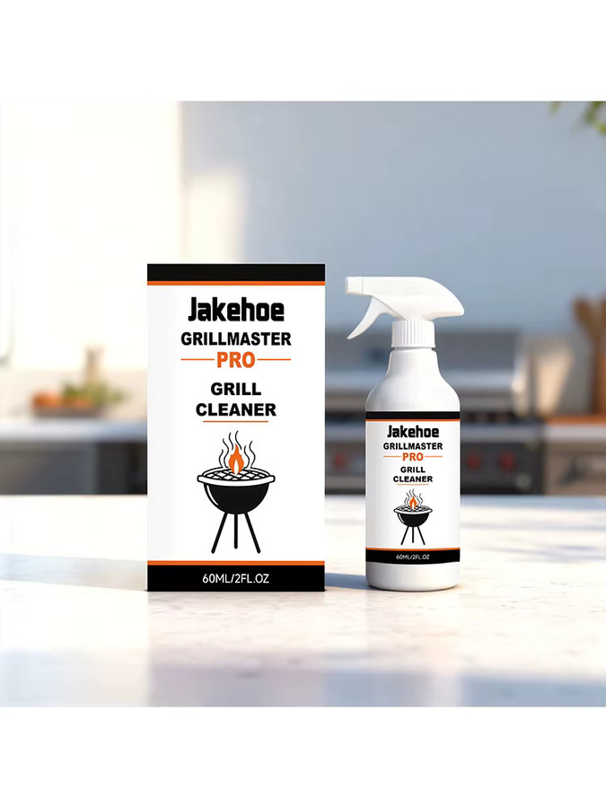 JAKEHOE Küchen- und Ofenreiniger zur Entfernung von Fett und Öl in Weiß - Bild 7