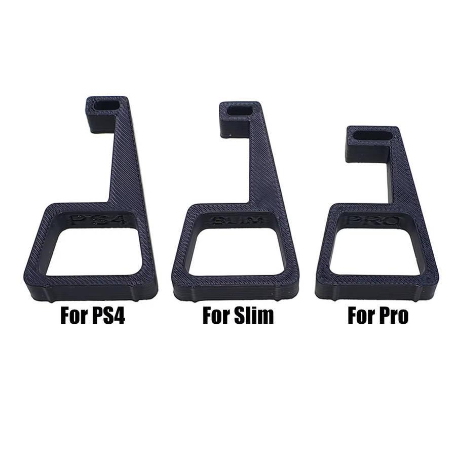 JCD Kühlungshalterung für PS4 Pro Slim Konsole, Horizontale Standfüße Basis Zubehör, Schwarz - Bild 3