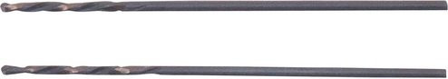 Connex Metallbohrer mit Zentrierspitze aus Stahl, Durchmesser: 1 mm, schwarz - Bild 1