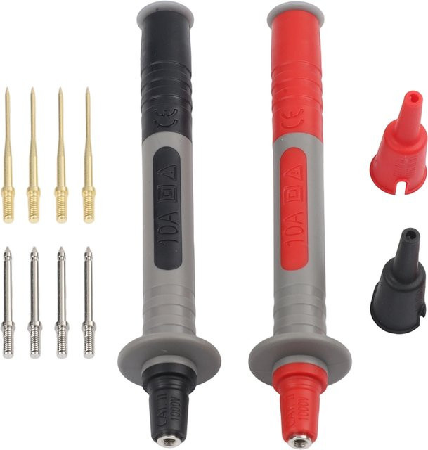 HpLive P8003 Multimeter-Prüfstift mit austauschbaren vergoldeten 2-mm-Nadeln in Multicolour - Bild 1