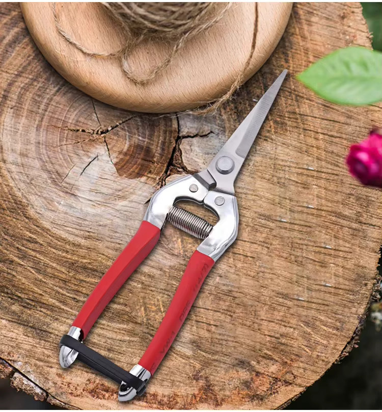 Dobeli Bonsai Gartenschere mit scharfer Edelstahlklinge in Rot, 20,32 cm - Bild 4