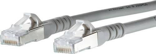 Metz Connect Patchkabel S/FTP Cat.6A Ethernet/LAN grau, Länge: 7,0 m - Bild 1