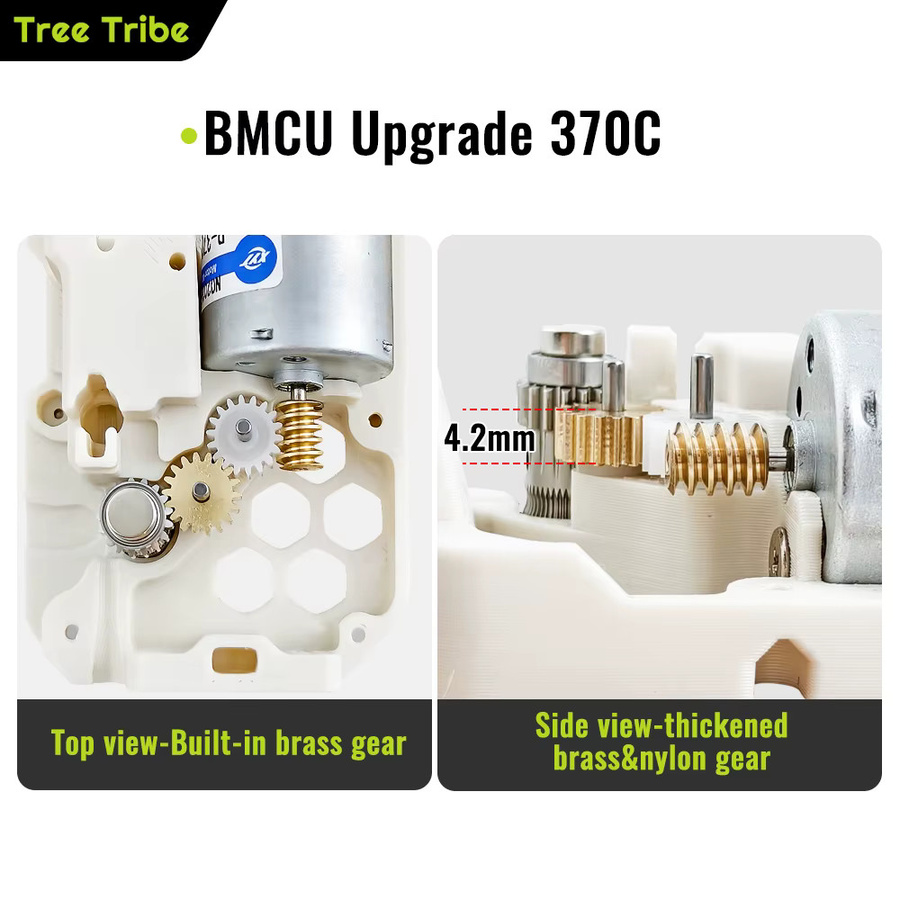 Tree Tribe BMCU 370C DM AMS Lite MMU-Lösung für A1 mit Doppel-Mikroschalter und automatischer Zuführung in Weiß - Bild 3