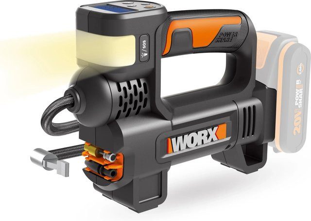 Worx Akku-Kompressor WX092.9 20 V in Schwarz - Bild 1