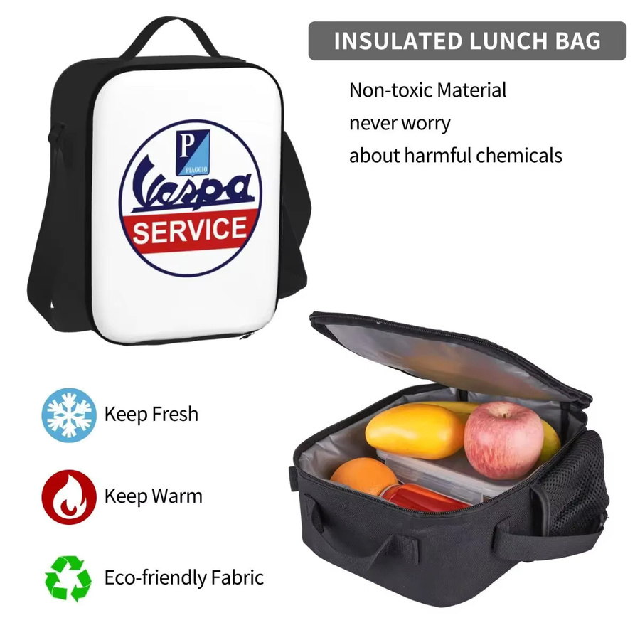Vespa Dreiteiliges Set aus Rucksack, Lunchtasche und Stifttasche für Kinder - Bild 4