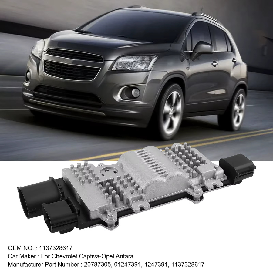 MINESPEED Lüfterwiderstand für Chevrolet Captiva und Opel Antara in Silber - Bild 3