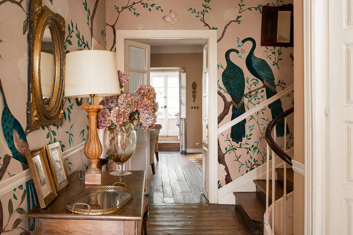 Coordonne Wandtapete Edo Floral in Subtle Pink Vlies-Wandgestaltung im asiatischen Stil - Bild 2