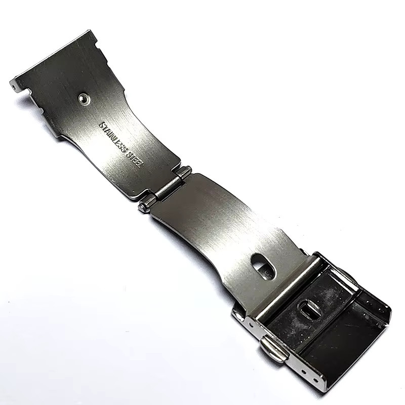 Seiko Uhrenarmband Edelstahl, Silber, Doppel-Klappverschluss, Unisex - Bild 3